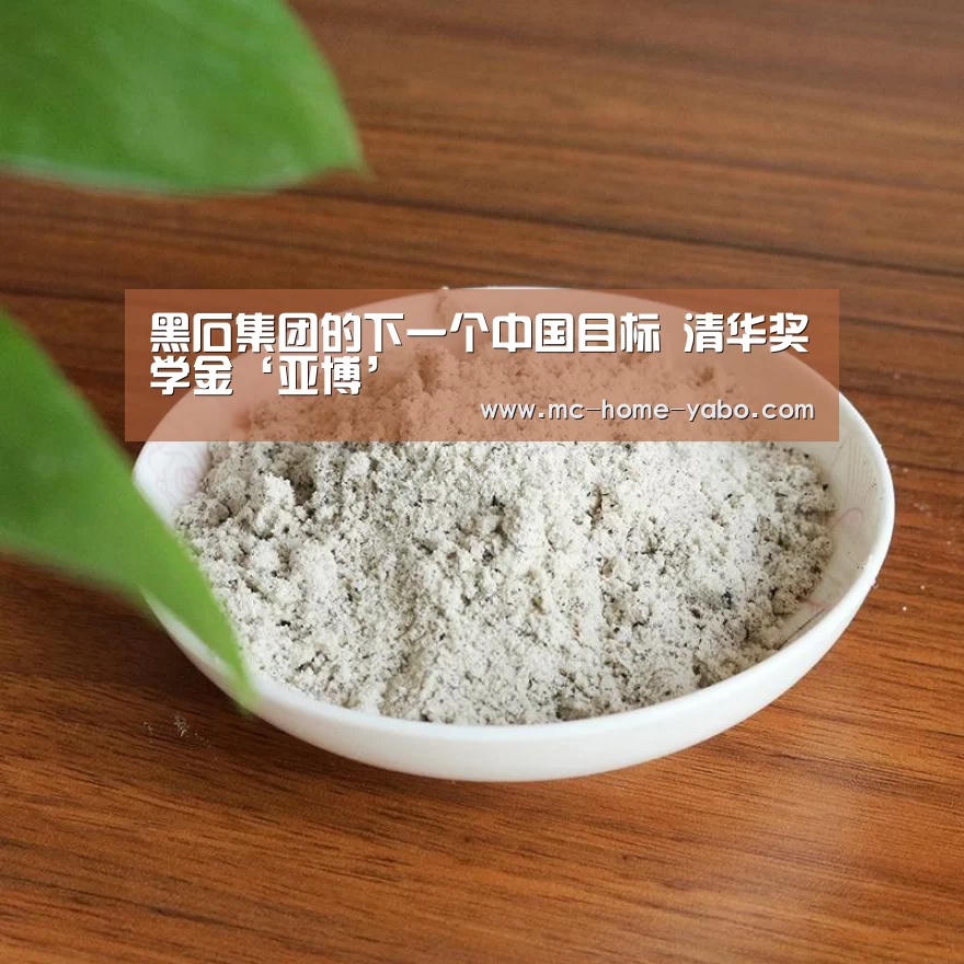黑石集团的下一个中国目标 清华奖学金‘亚博’(图1) 亚博体育